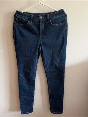 Parasuco Women's Skinny Jeans in Dark Blue Denim